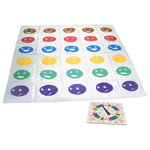 Juego infantil de agilidad Color Twist, de 2 a 4 jugadores, ONE TWO FUN ALCAMPO.