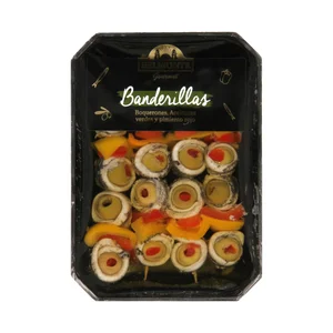 BELMONTE Banderillas con boquerones BELMONTE 2350 gr.