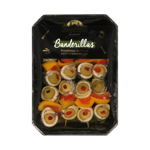 BELMONTE Banderillas con boquerones BELMONTE 2350 gr.