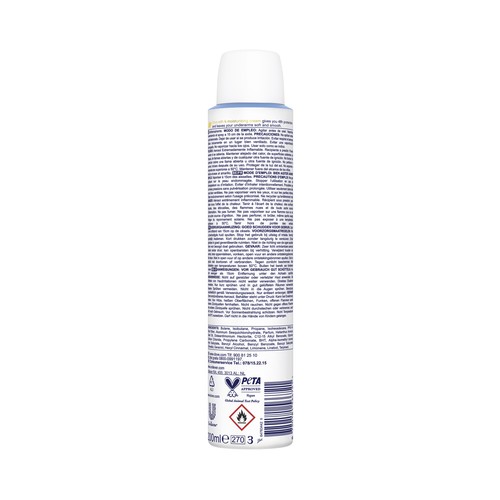 DOVE Classic fresh Desodorante en spray unisex antitranspirante hasta 48 horas 200 ml.