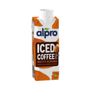Imagen de ALPRO Iced Bebida de almendras con café Arábica de Brasil 250 ml.