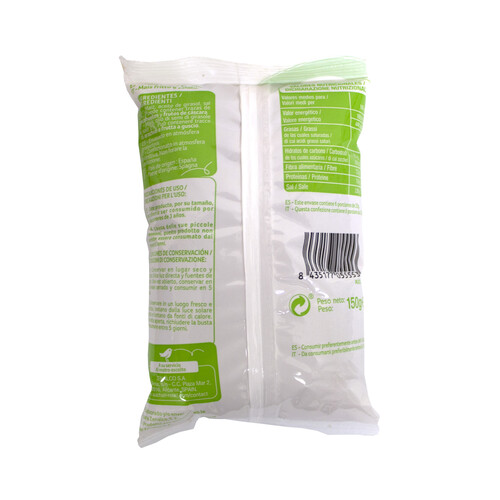 PRODUCTO ECONÓMICO ALCAMPO Maíz frito salado PRODUCTO ECONÓMICO ALCAMPO 150 g.