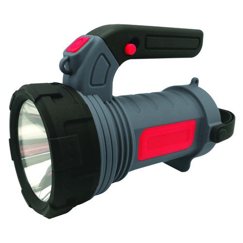 Linterna led de alta potencia con lampara lateral de 12 leds, PRODUCTO ALCAMPO.