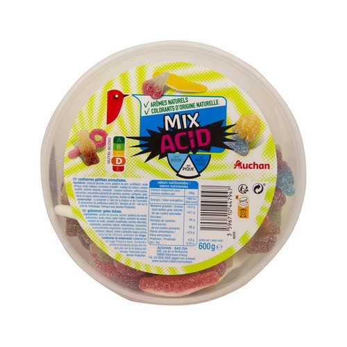 PRODUCTO ALCAMPO Mix de golosinas maxi 600 gr.