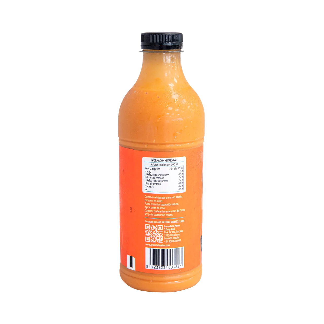 LA PARCELA Gazpacho de cherry, sin gluten y con aceite de oliva virgen extra LA PARCELA 1 l.