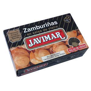 JAVIMAR Zamburiñas en salsa de vieira JAVIMAR 70 g.