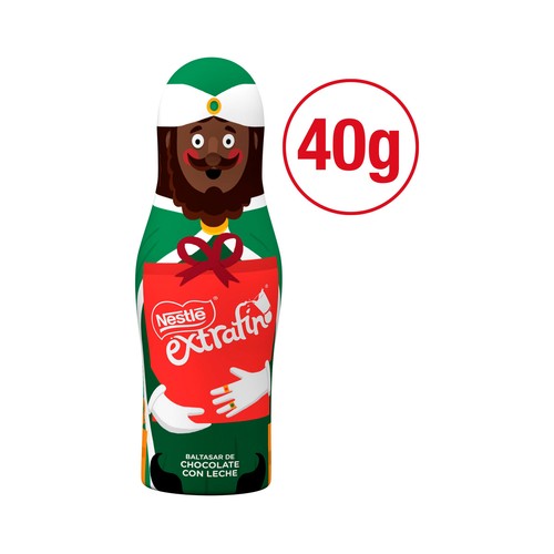 NESTLÉ Figurita de chocolate de los Reyes Magos Extrafino 40 g.