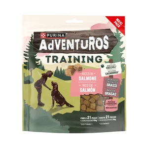 PURINA Adventuros - Snack para perro sabor salmón 250g