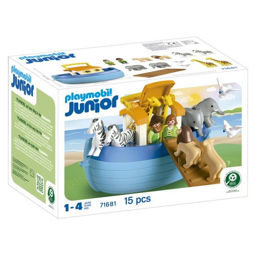 PLAYMOBIL.  JUNIOR: arca de Noé maletín