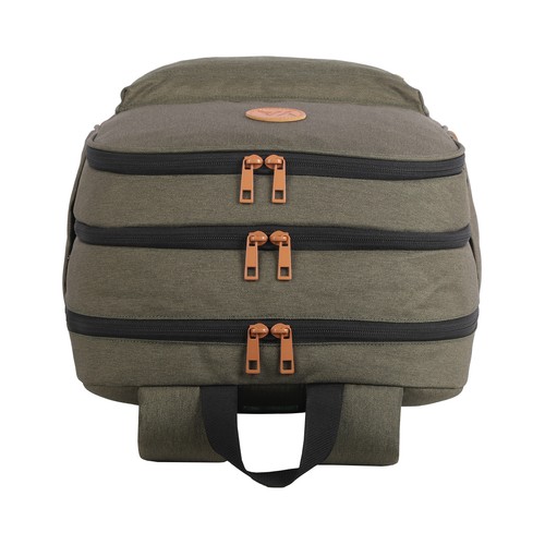 Mochila Eco Concept 3 compartimentos color verde. YOUNG'S ATTITUDE