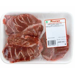 Carrilleras de cerdo blanco sin hueso.