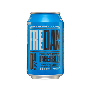 FREE DAMM Cerveza sin alcohol FREE DAMM 33 cl.