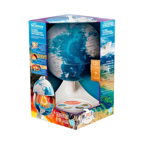 Globo Terráqueo Interactivo Multimedia de 6 a 12 Años CANAL TOYS