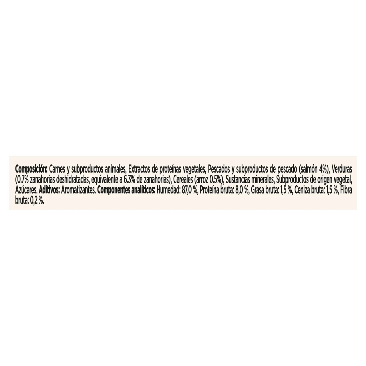 Alimento gato húmedo salmón 45g