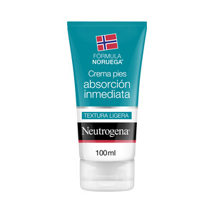 NEUTRÓGENA Crema de pies hidratante de textura ligera y rápida absorción, para pies secos y estropeados NEUTRÓGENA 100 ml.