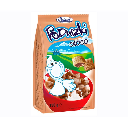 BIFOOD Cereales rellenos de chocolate 150 g.