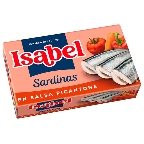 ISABEL Sardinas en salsa picantona 81 g.
