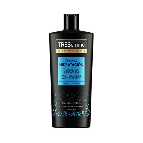 TRESEMMÉ Intensa hidratación Champú con vitamina E y ceramidas, para cabellos secos o dañados 685 ml.