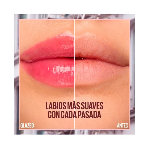 MAYBELLINE Lifter glaze tono 009 Latte crush Bálsamo de labios hidratante con color.