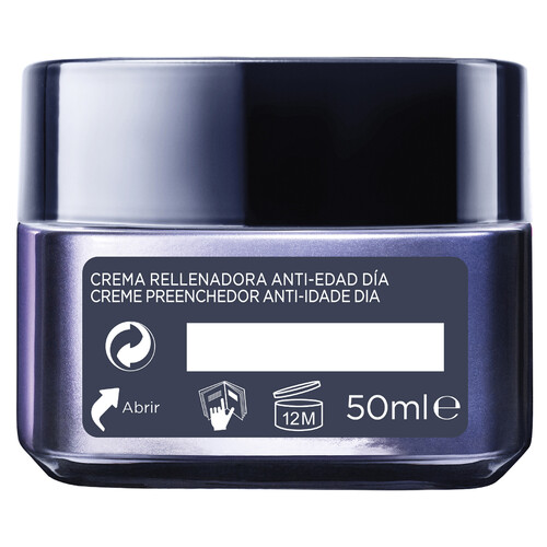 L´ORÉAL PARIS Crema de día antiarrugas con ácido Hialurónico L'ORÉAL PARIS Revitalift filler 50 ml.