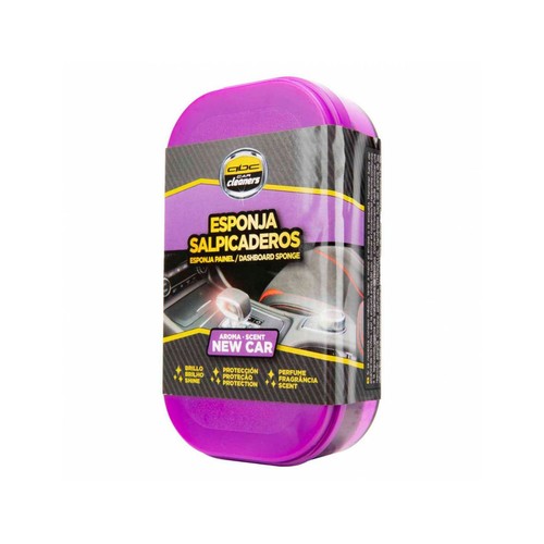 Esponja limpia salpicaderos con silicona protectora. Aroma New Car. ABC CAR CLEANERS.