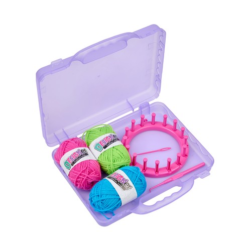 Set para Aprender a Tejer con 7 piezas +5 Años ONE, TWO FUN