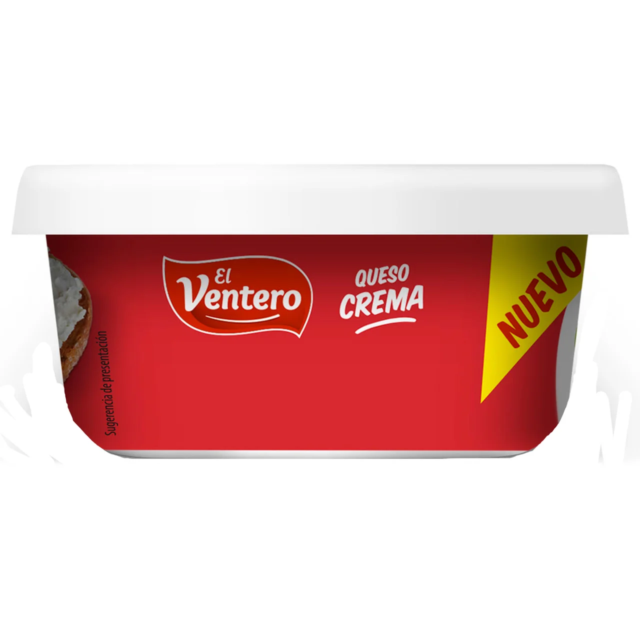 Queso crema untable 100% natural 180 g.