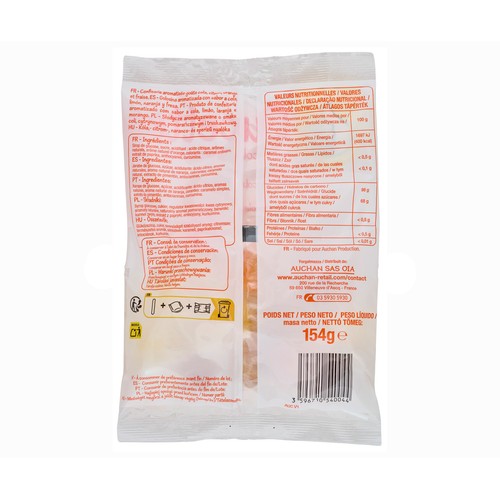 PRODUCTO ALCAMPO Surtido piruletas 154 gr.
