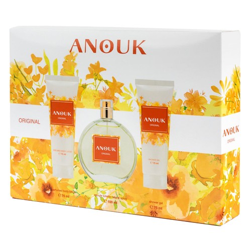 ANOUK Original Estuche regalo para mujer (colonia, loción corporal y gel).