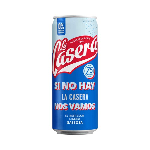 LA CASERA Gaseosoa lata de 33 cl.