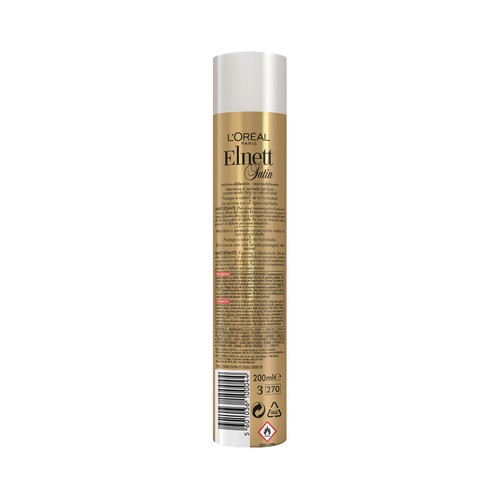 L´ORÉAL PARIS Elnett Laca fuerte de pelo con fijación normal y acabado satinado 200 ml.