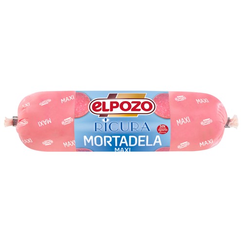 EL POZO Ricura Mortadela sin gluten 900 g.