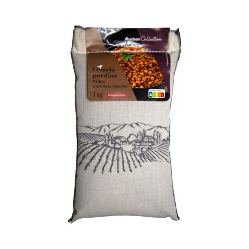 PRODUCTO ALCAMPO Collection Lenteja Pardina extra, de origen Castilla la Mancha saco 1 kg.