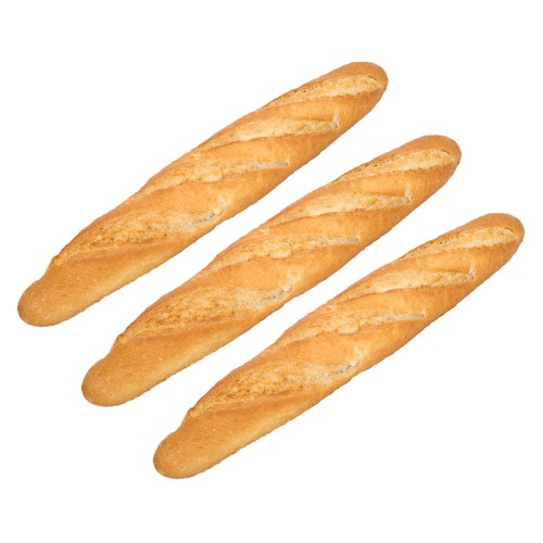 Barra de pan, 3 uds, 750g.