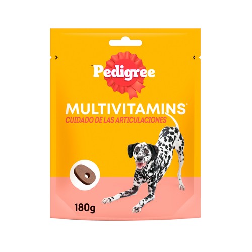 PEDIGREE Multivitamins Snacks de perros, para el cuidado de las  articulaciones, 180 g.