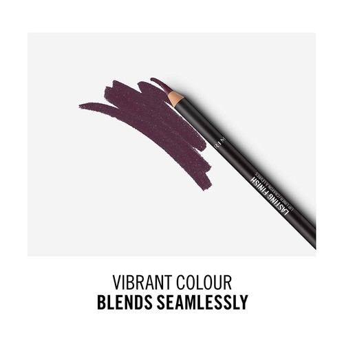 RIMMEL  Lasting finish  tono 850 Blackened plum Perfilador de labios de larga duración (hasta 8 horas).