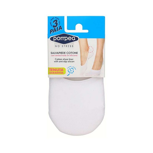 Lote de 3 pares de calcetines para mujer POMPEA, talla 39/42.