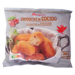 AUCHAN Croqueta de cocido 350 g Producto Alcampo.