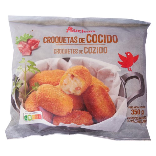 AUCHAN Croqueta de cocido 350 g Producto Alcampo.