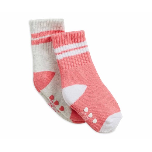 Lote de 2 pares de calcetines para bebé IN EXTENSO, talla 24/26.