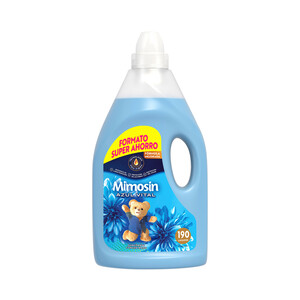 Suavizante concentrado azul vital MIMOSÍN 190 lavados 3,818 L.