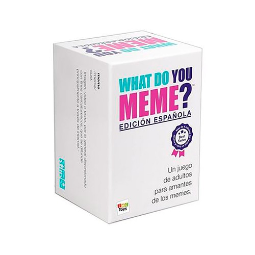 Juego de mesa What Do You Meme? Edici+on española, IMC TOYS, +18 años.