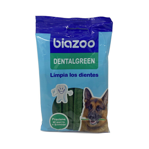 BIOZOO MASCOTAS Sticks dentales para perros BIOZOO 6 uds, 160 g.