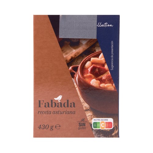 PRODUCTO ALCAMPO Collection Fabada, receta Asturiana 430 g.
