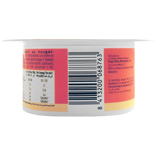 KALISE Natillas de turrón elaboradas sin gluten KALISE 2 x 135 g.