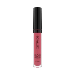 CATRICE Gloss obsessed tono 040 Pout of office, calido rosa oscuro Brillo de labios acabado brillante.