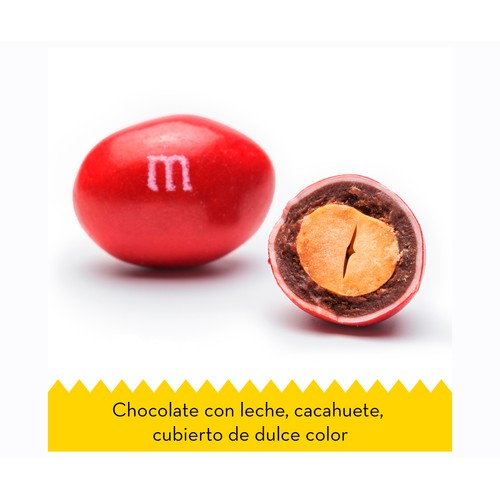 M&M"S Grajea de cacahuete y chocolate 330 gr.