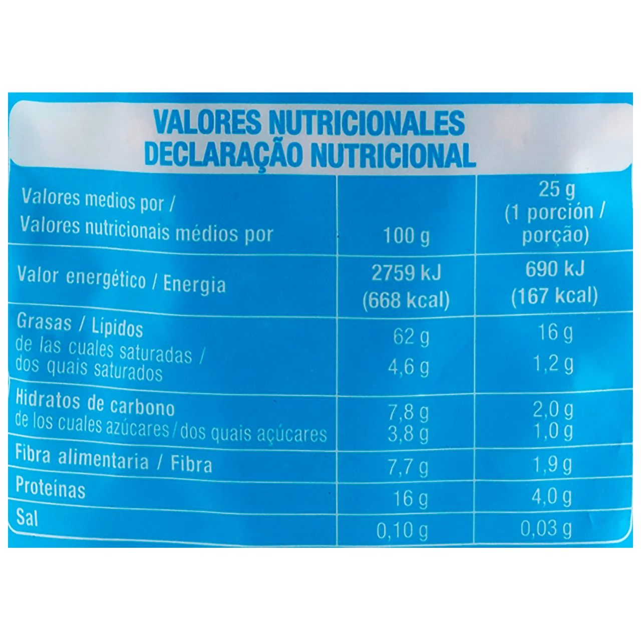 PRODUCTO ALCAMPO Avellanas crudas con piel 175 g.