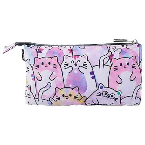 Portatodo tablero glitter - paws 3 compt. TOTTO