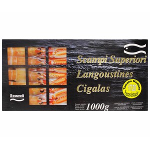 Imagen de SCAMPI Cigala 17 / 20 ultracongeladas SCAMPI 800 g.